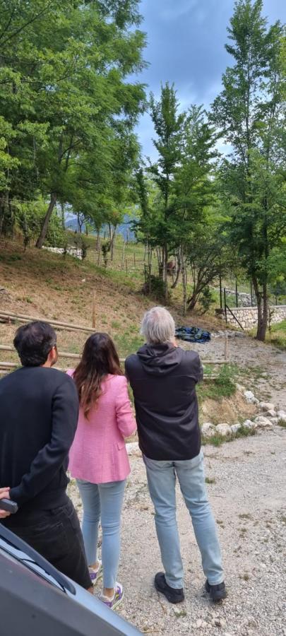 Casa Vacanze Al Castello Villetta Barrea Eksteriør bilde